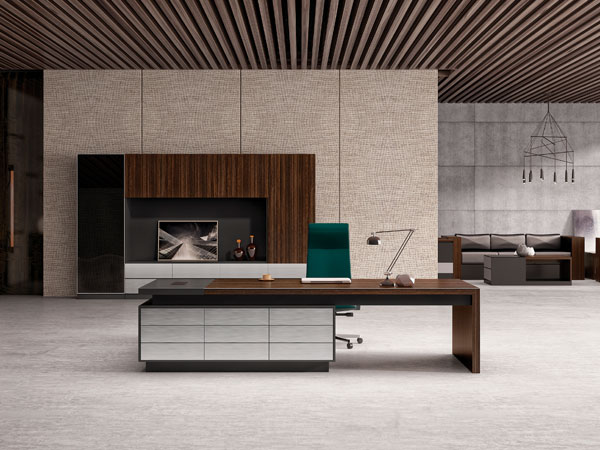 曜朗系列|板式大班臺(tái) 板式大班臺(tái)